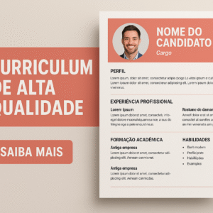 Currículo Profissional para Engenharia e Áreas Técnicas
